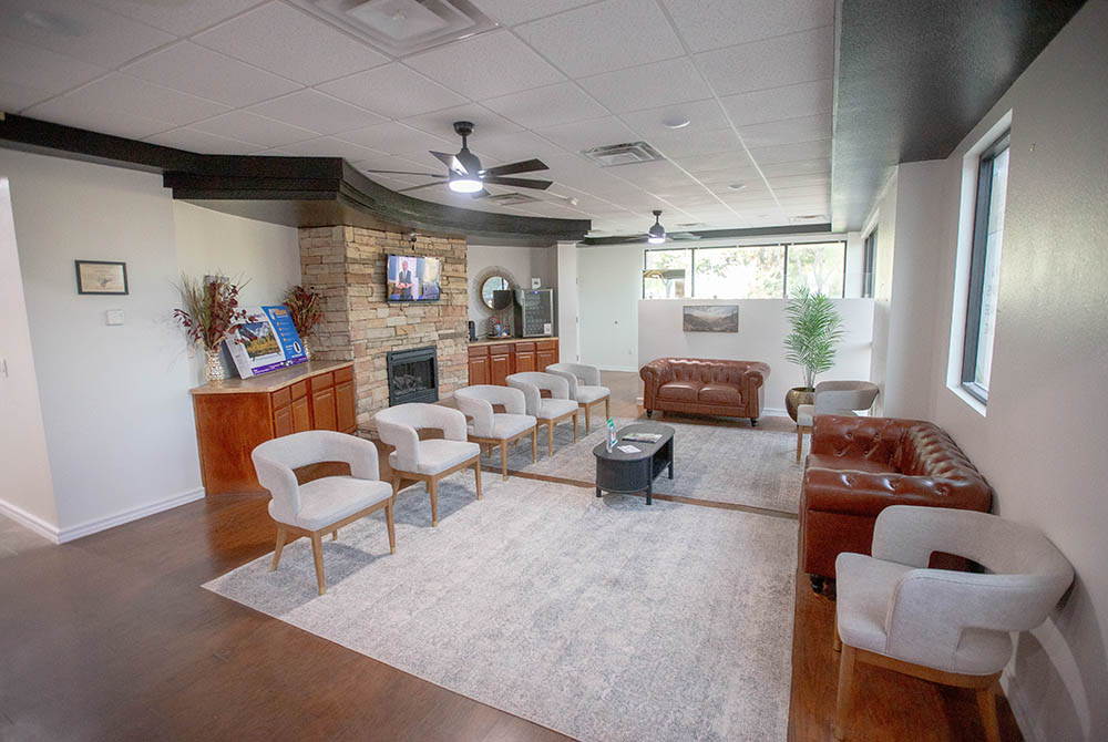 Premier Family Dental waiting area