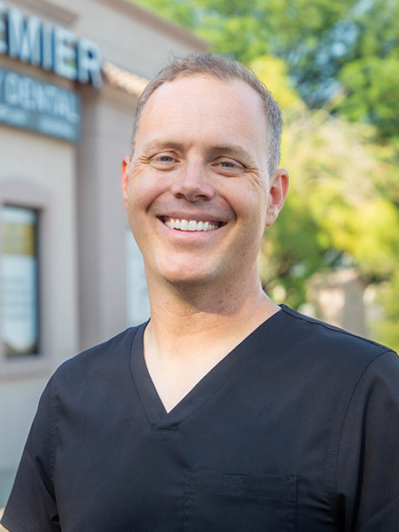 Dr. Jake Williams, DDS, cosmetic and general dentist at Premier Family Dental in Santa Teresa, NM